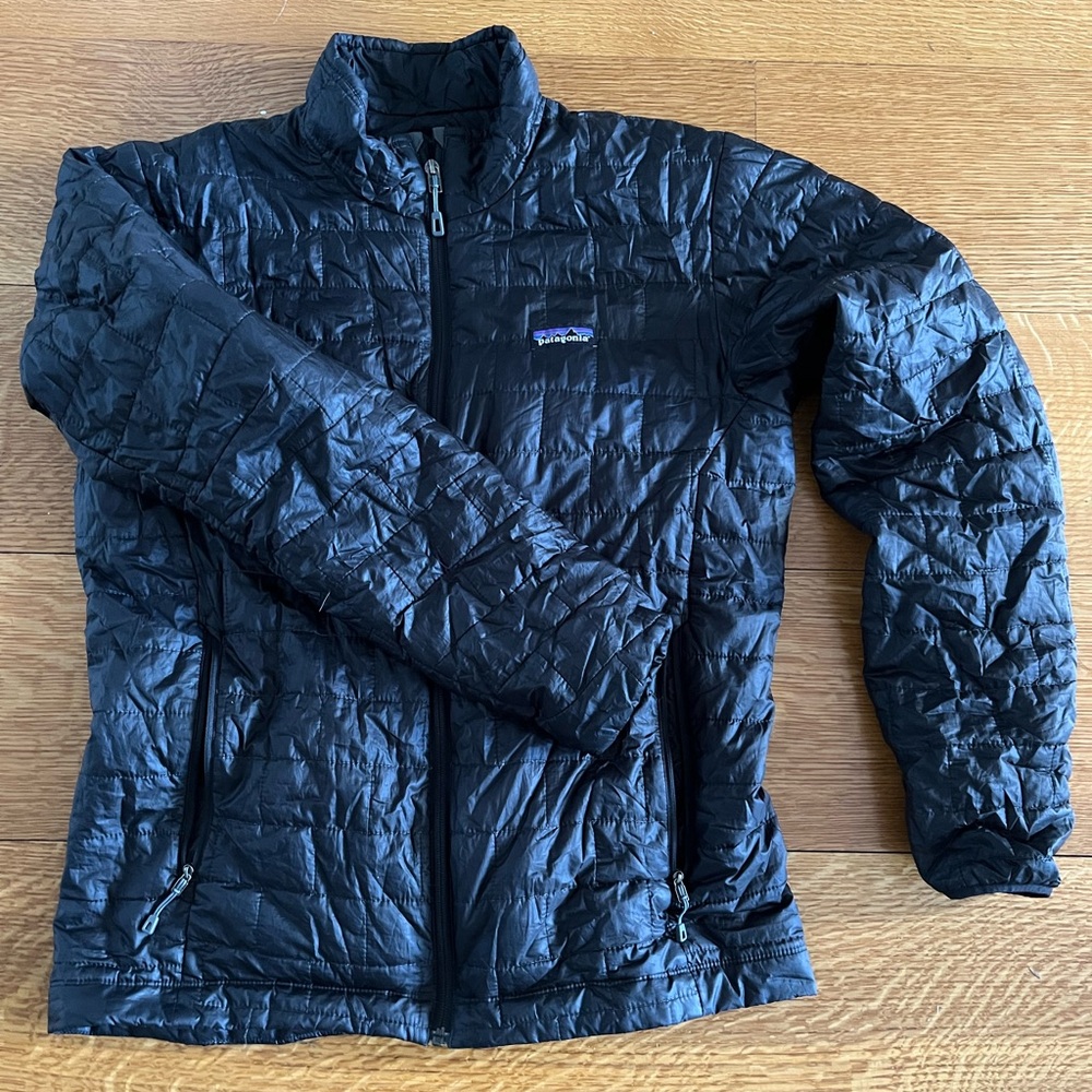 Black Patagonia NanoPuff Men's Medium